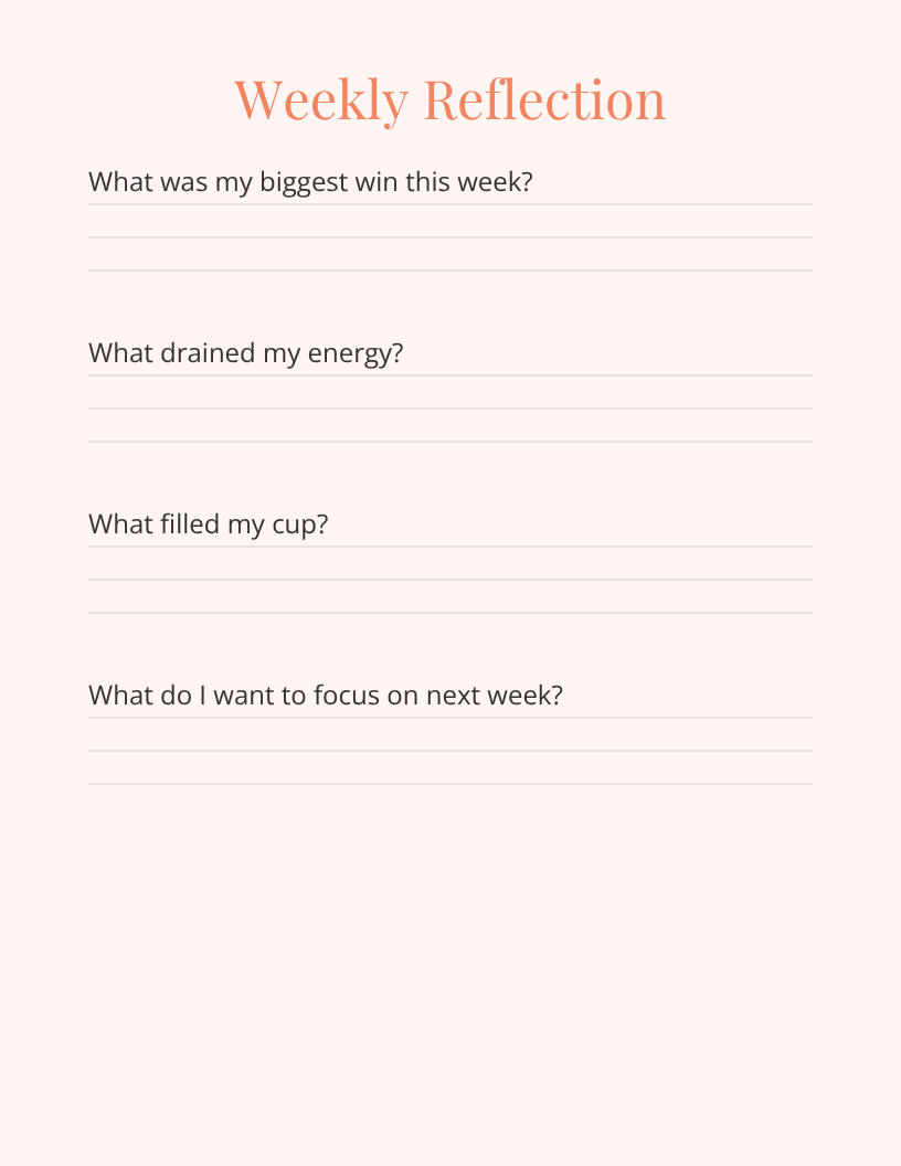 Daily Self‑Care Planner Printable | Wellness & Routine Tracker