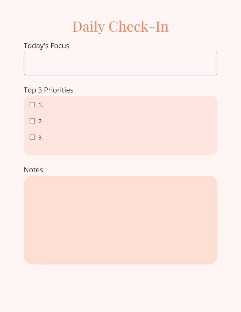 Daily Self‑Care Planner Printable | Wellness & Routine Tracker