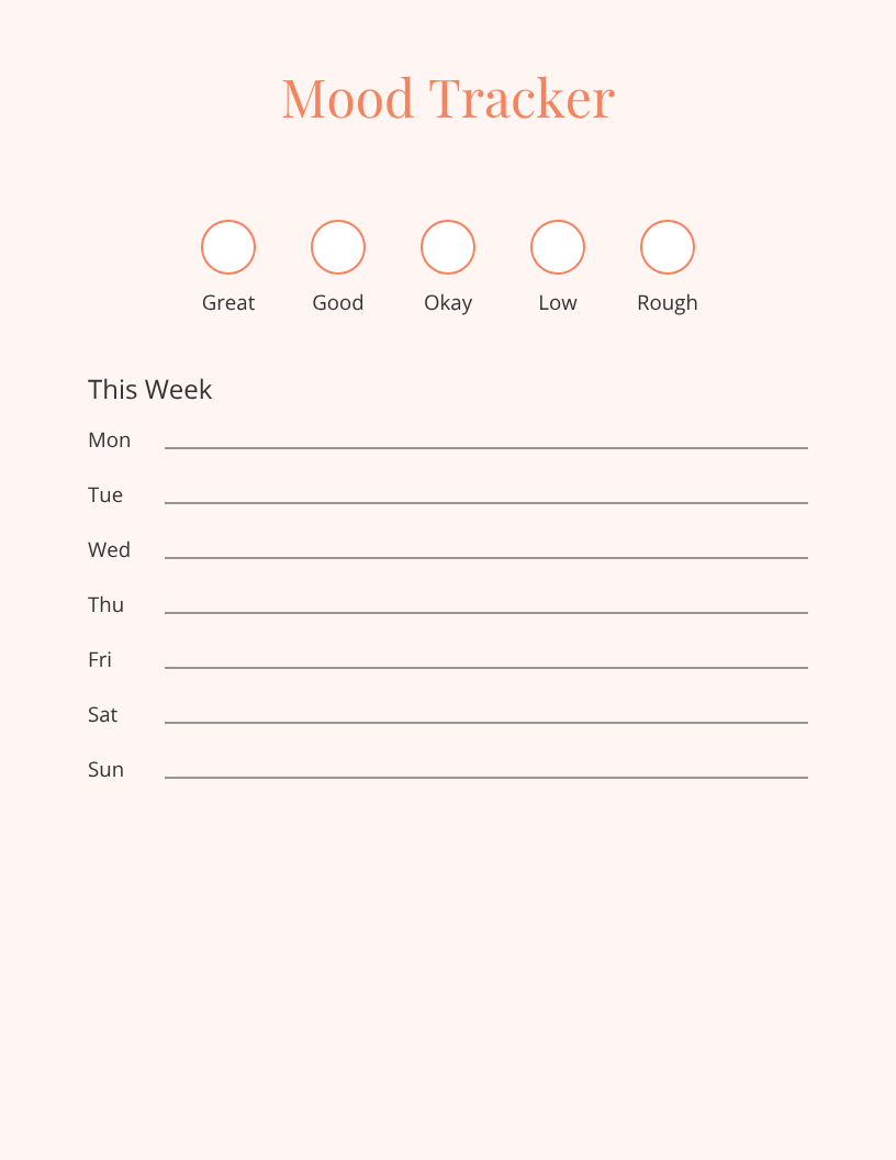 Daily Self‑Care Planner Printable | Wellness & Routine Tracker