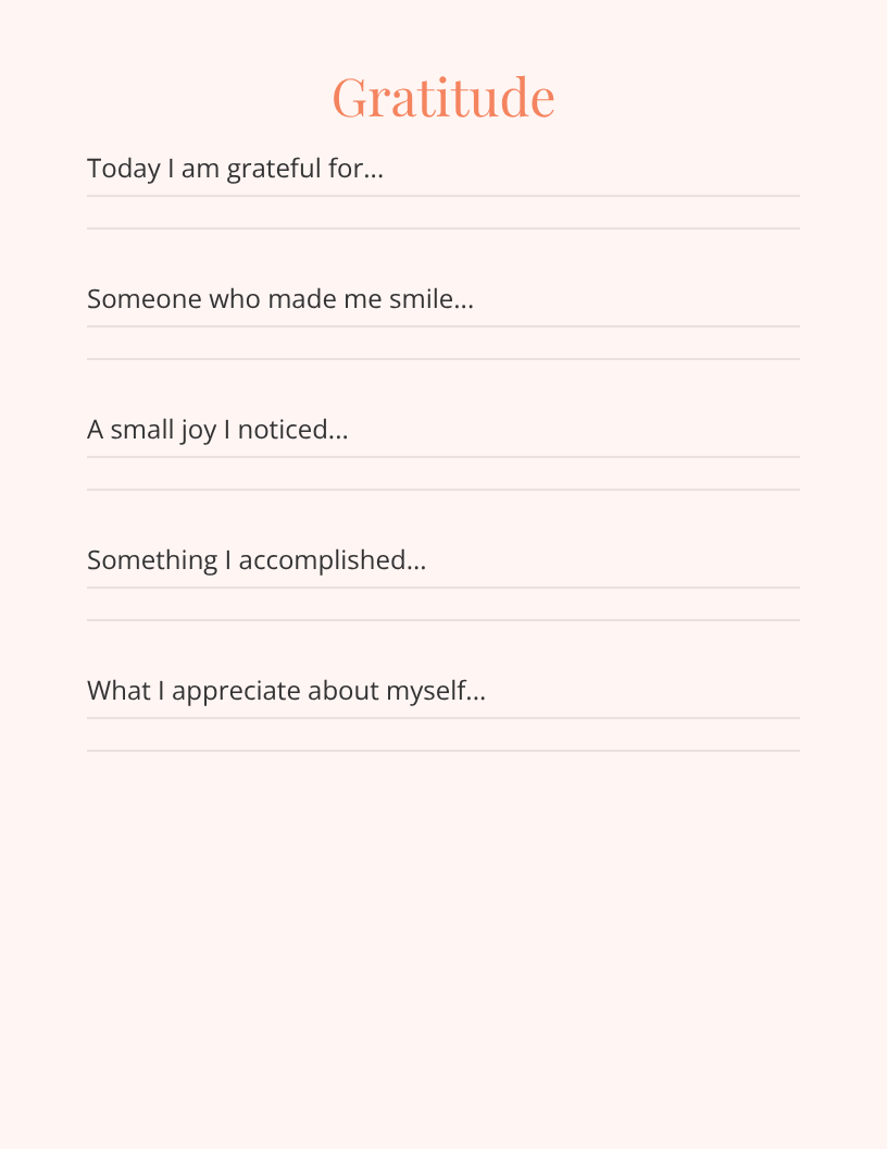 Daily Self‑Care Planner Printable | Wellness & Routine Tracker